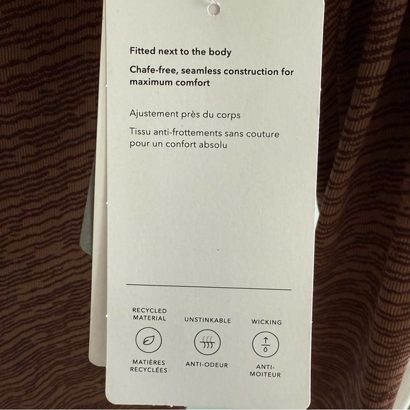 NWT Athleta Flurry Seamless Turtleneck, Rust Brown | Size Large - Picture 8 of 10